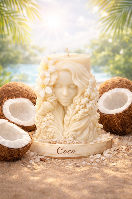 Bougie Rituel RAYONNE – Noix de Coco