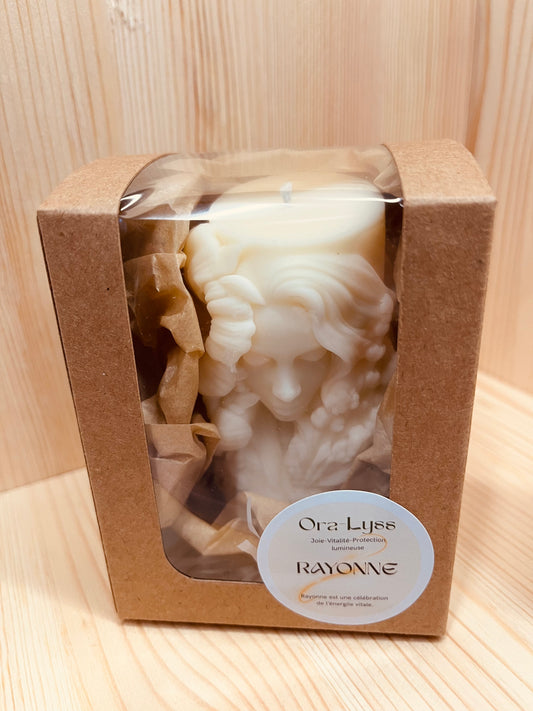 Coffret Bougie Rituel RAYONNE – Fleur de Tiaré