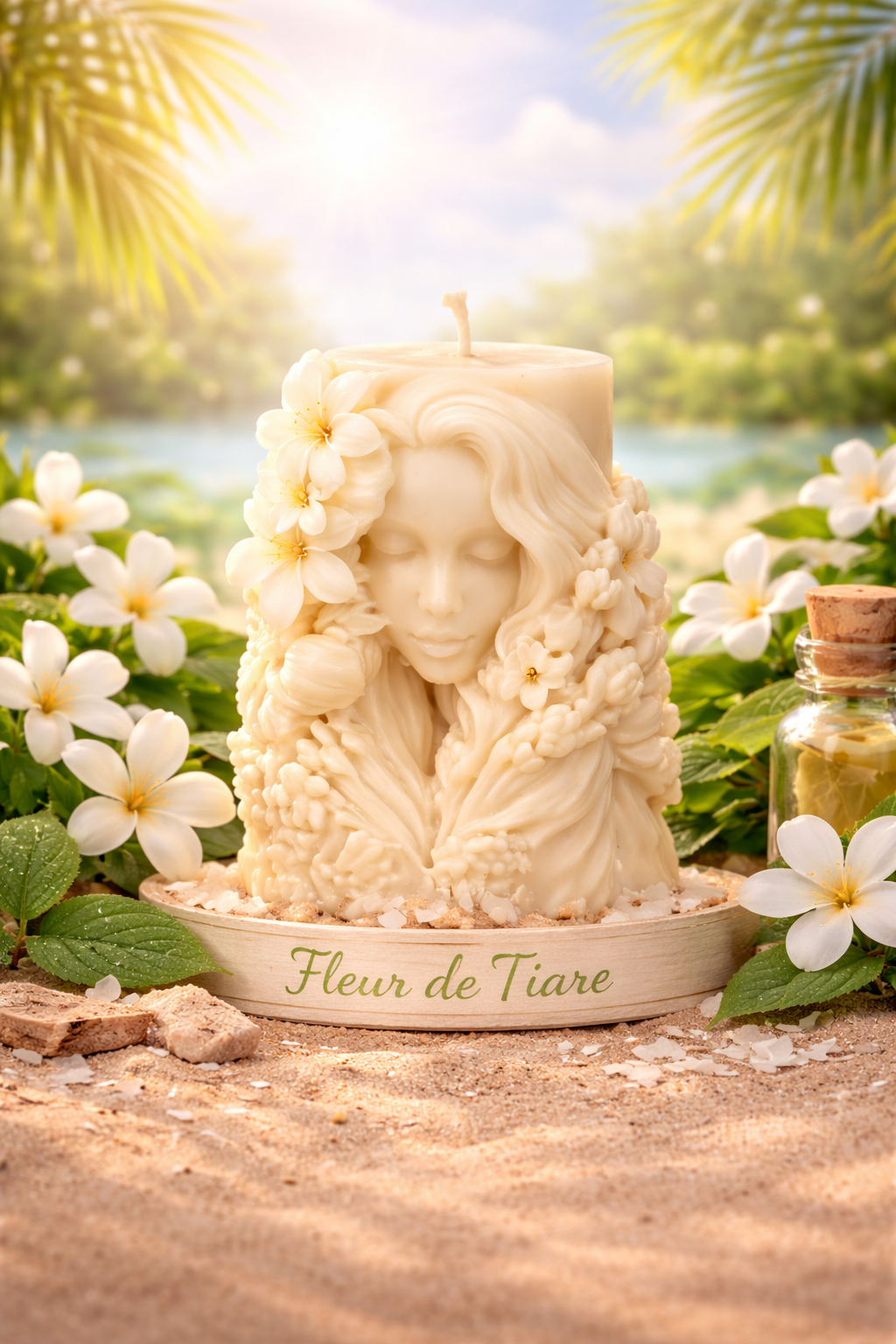 Bougie Rituel RAYONNE – Fleur de Tiaré