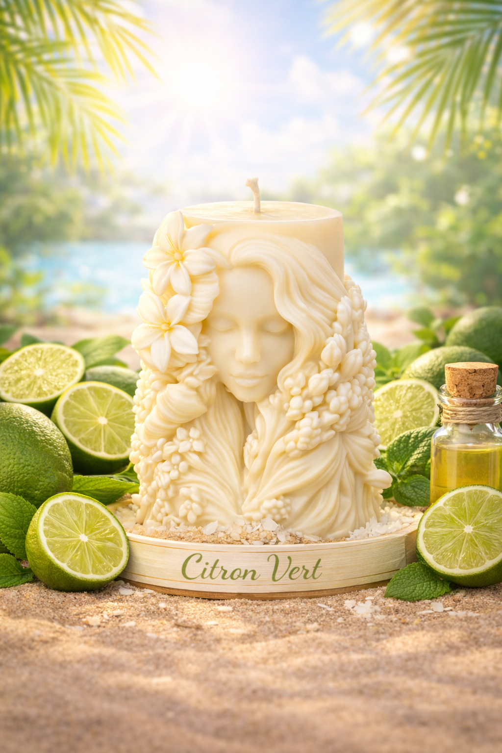Bougie Rituel RAYONNE – Citron Vert