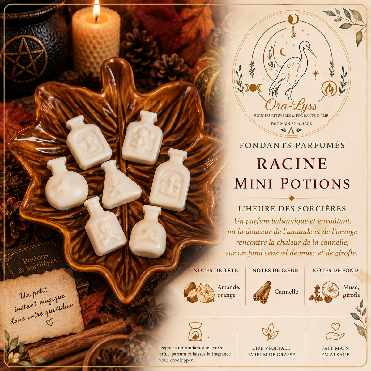 Mini Potions – Fondants parfumés