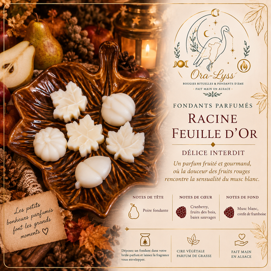 Feuilles d’Or – Fondants parfumés