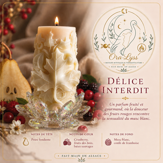 Feuille d’Or – Bougie parfumée