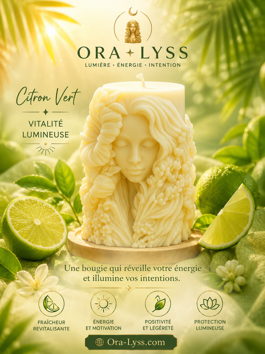 Bougie Rituel RAYONNE – Citron Vert
