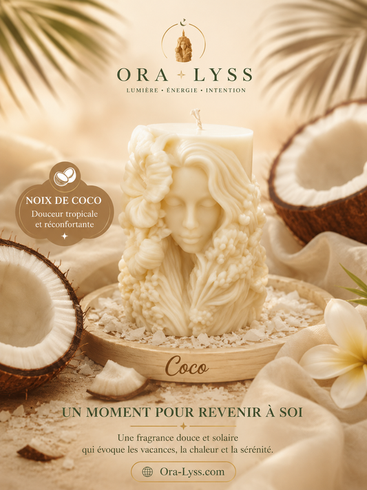 Bougie Rituel RAYONNE – Noix de Coco